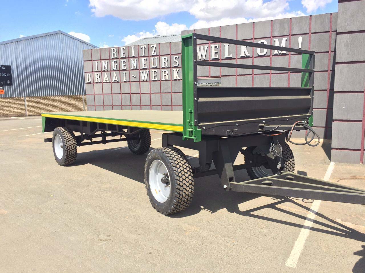 Sleepwa Platbak 10T | Flatbed Trailer 10T | V92 - Image 2