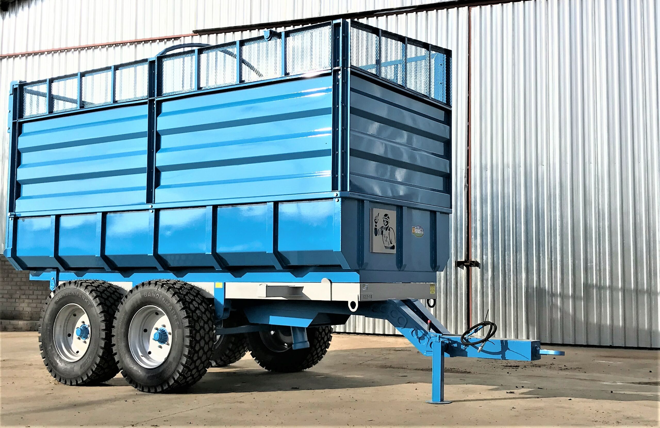 Tipper 12T Dubbel-As (Massakante) | Tipper 12T Double-Axle (Mass Sides) | V150 - Image 4