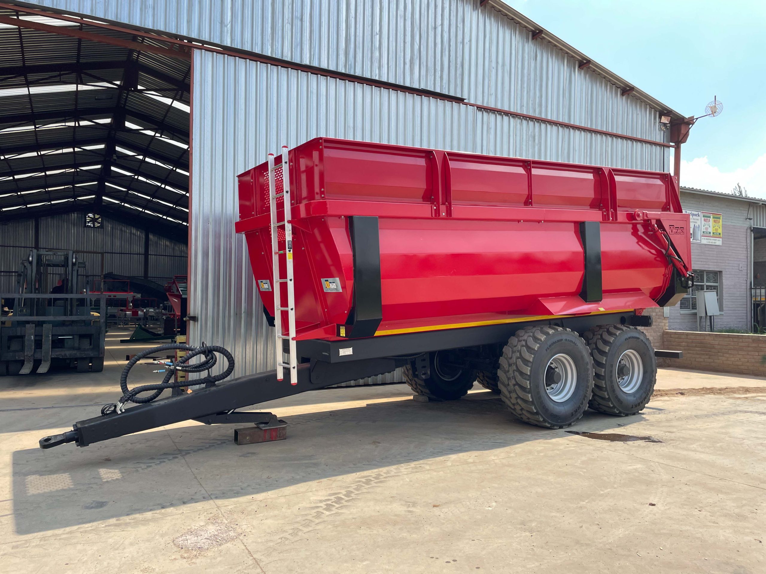 Tipwa 18T (met Ekstensies) | Tipper Trailer 18T (with Extensions) | V098 - Image 6