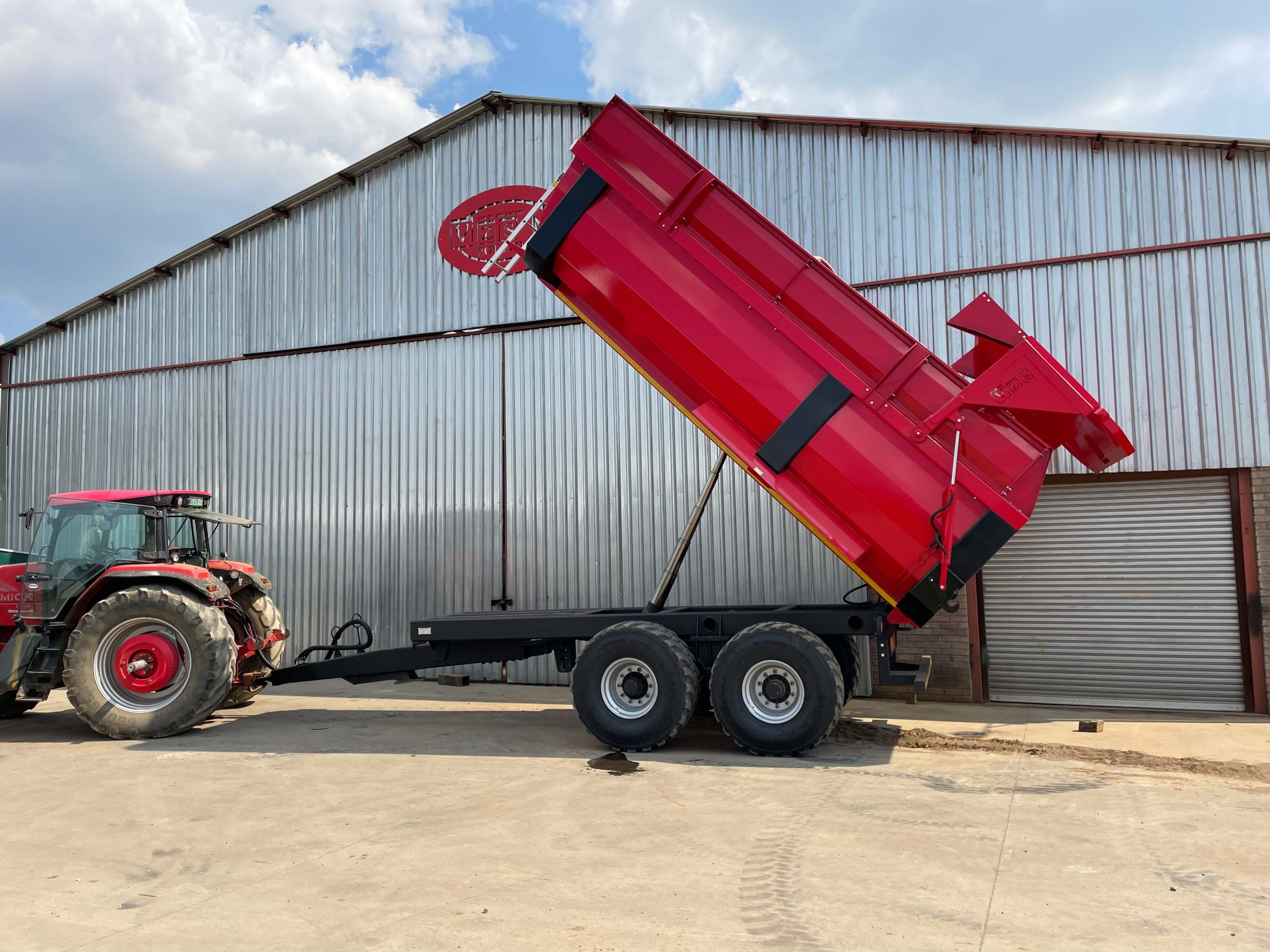 Tipwa 18T (met Ekstensies) | Tipper Trailer 18T (with Extensions) | V098 - Image 3