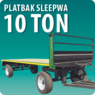 Sleepwa Platbak 10T | Flatbed Trailer 10T | V92