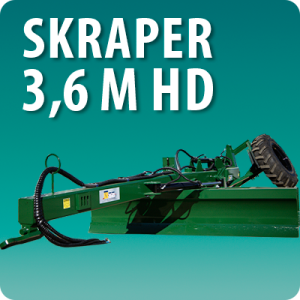 Skraper 3.6m HD | Grader 3.6m HD | V200