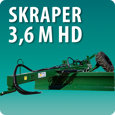 Skraper 3.6m HD | Grader 3.6m HD | V200