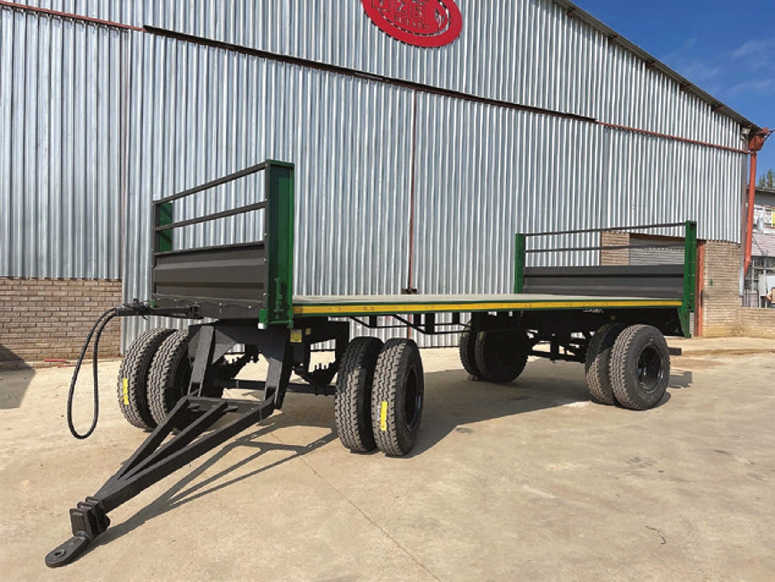 Dubbel Wiel Sleepwa 12T | Double Wheel Trailer 12T | V312 - Image 3