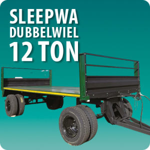 Dubbel Wiel Sleepwa 12T | Double Wheel Trailer 12T | V312