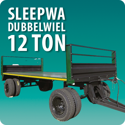 Dubbel Wiel Sleepwa 12T | Double Wheel Trailer 12T | V312