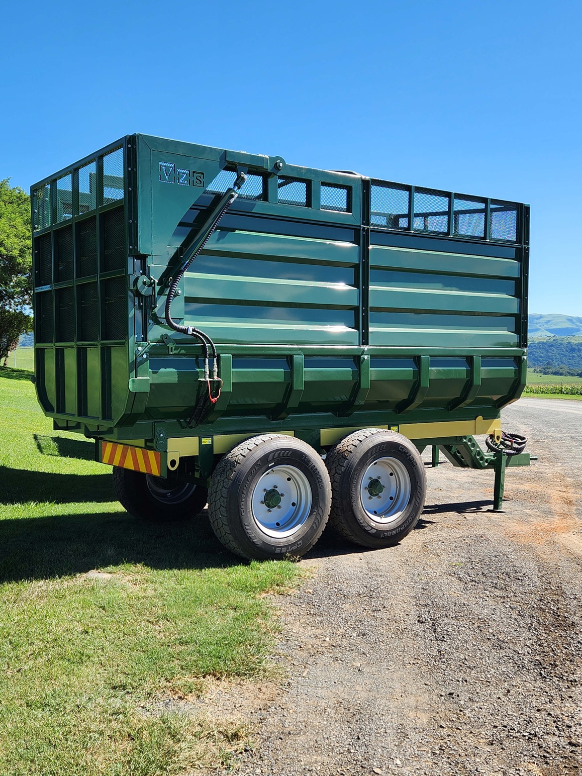 Tipper 12T Dubbel-As (Massakante) | Tipper 12T Double-Axle (Mass Sides) | V150 - Image 2