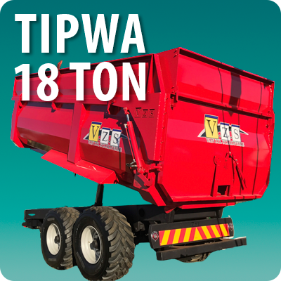 Tipwa 18T (met Ekstensies) | Tipper Trailer 18T (with Extensions) | V098