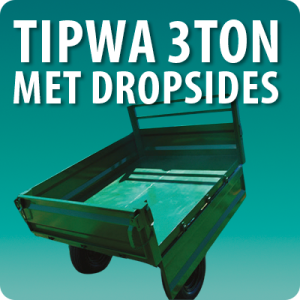 Tipwa 3T met Valkante | 3T Tipper with Drop Sides | V026
