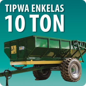 Tipwa Enkelas 10T | Single Axle Tipper 10T | V149