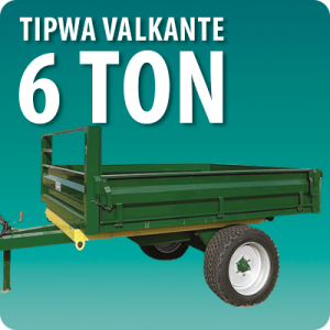 Tipwa 6T met Valkante | 6T Tipper with Drop Sides | V028