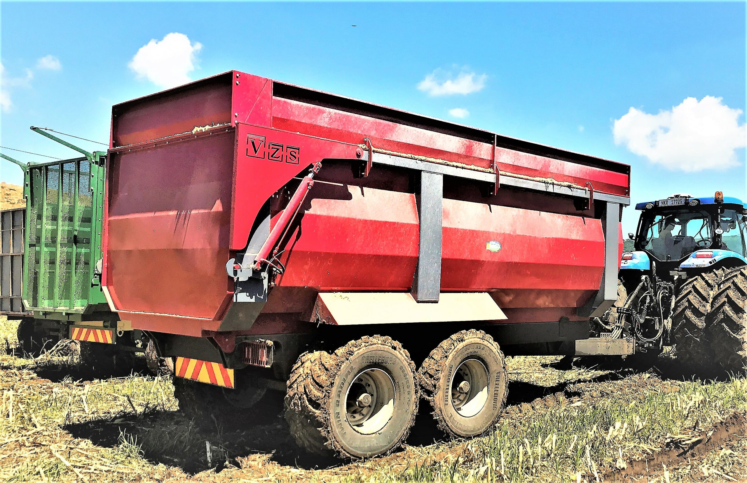 Tipwa 18T (met Ekstensies) | Tipper Trailer 18T (with Extensions) | V098 - Image 8