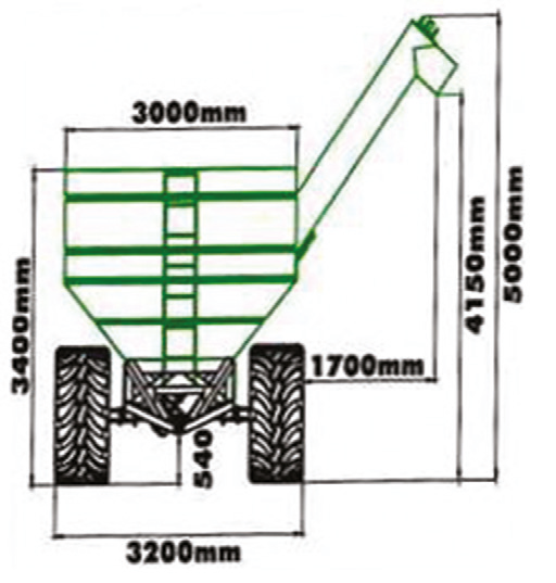 Tapkar 14.5m³ | Grain Cart 14.5m³ | V021 - Image 3