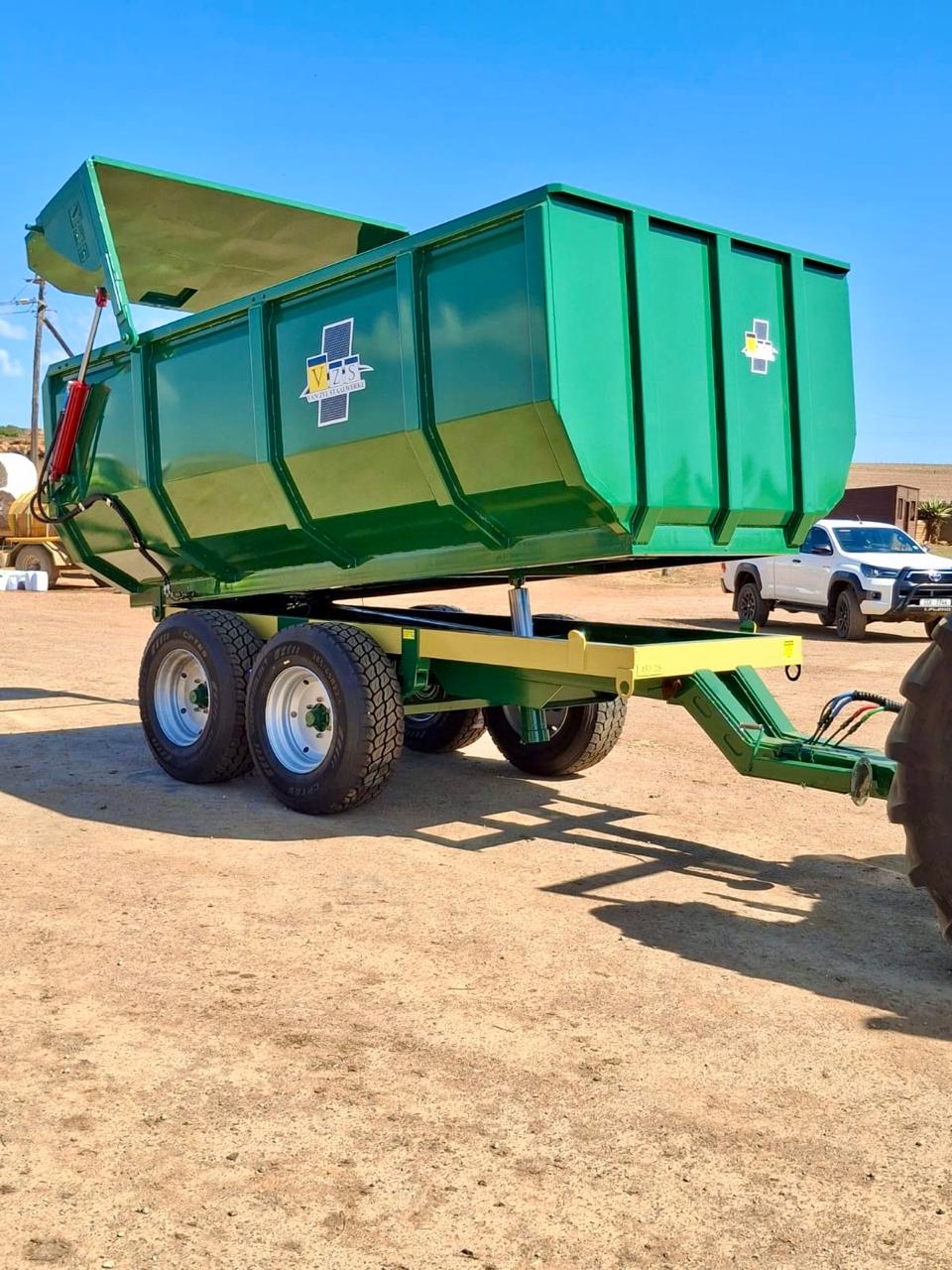 Tipper 12T Dubbel-As (High Cube) | Tipper 12T Double-Axle (High Cube) | V327 - Image 2